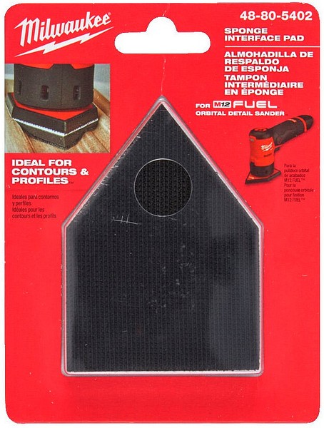 Sponge Interface Pad 67x92mm Milwaukee 48805402