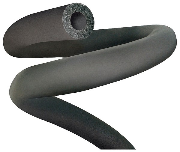Cellular rubber pipe insulators  