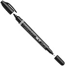 Markal Dura Ink Dual Tip musta