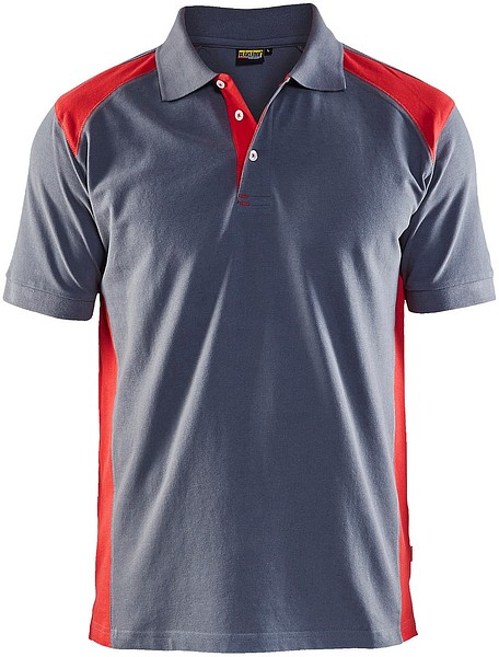 Pikeepaita BLÅKLÄDER 3324 4XL 332410509456 4XL Harmaa/Punainen