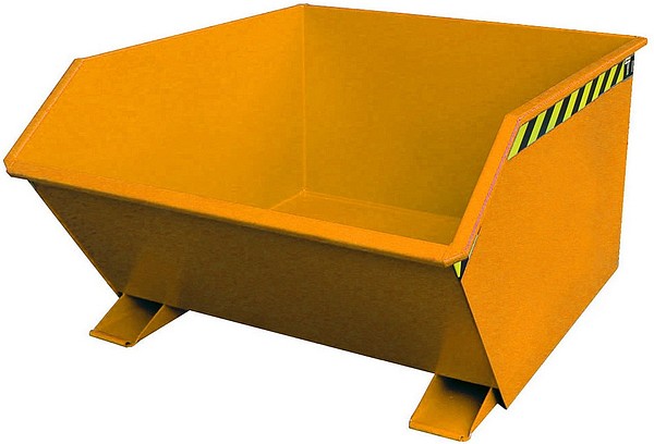 Kippikontti 1000l Keltaoranssi Bauer GU 1000 RAL 2000