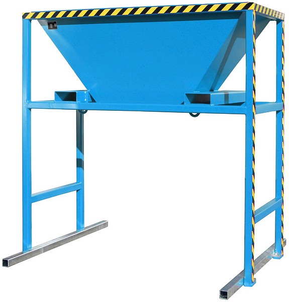 Siilokontti siirreltävä Sininen Bauer BTM RAL 5012