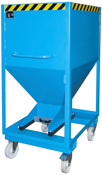Siilokontti 600l Sininen Bauer SRE-D 600 RAL 5012
