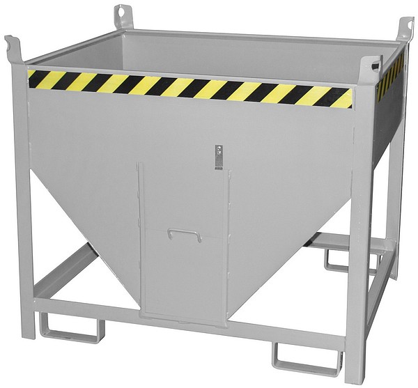 Siilokontti 500l Harmaa Bauer SGS 50 RAL 7005