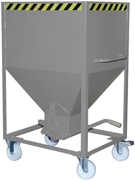 Siilokontti 600l Harmaa Bauer SR 600 RAL 7005