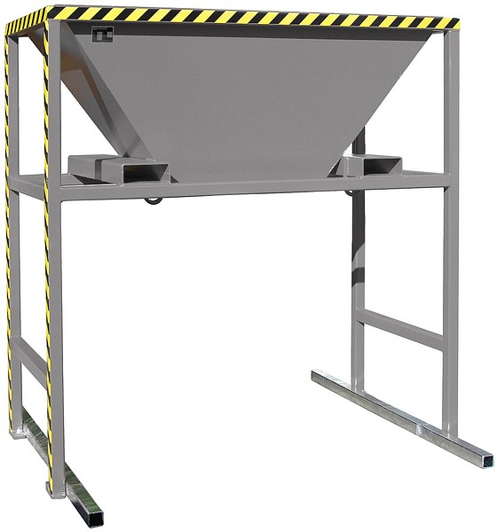 Siilokontti siirreltävä Harmaa Bauer BTM RAL 7005