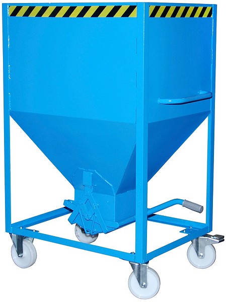 Siilokontti 600l Sininen Bauer SR 600 RAL 5012