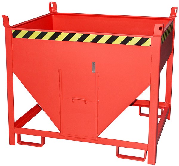 Siilokontti 500l Punainen Bauer SGS 50 RAL 3000