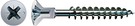SPAX Furniture scr 5,0x80 PZ2 WIROX