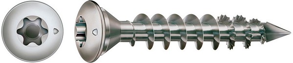 SPAX A2 post screw 8,0x50mm T40 Fillister head full thr. 50pcs/box