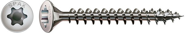 SPAX A2 raised csk head 4,0x45 T20 Universal screw ft 200pcs/box