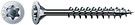 SPAX Countersunk C4 TX-30 6,0x160