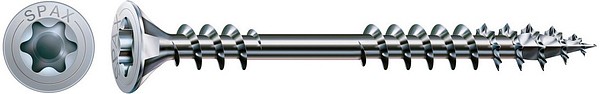 SPAX raised csk  4,0x16 PZ2 nickel Universal screw ft  1000pcs/box