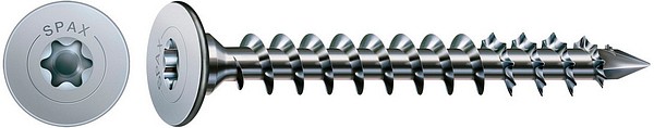 SPAX furnit. screw 3,5x40 T20 WIROX Flat flange head  200pcs/box