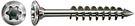SPAX facade screw 4,5x50 T20 A2