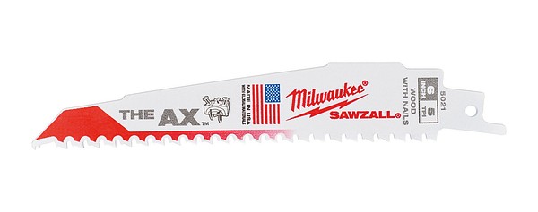 Puukkosahanterä AX 150/5TPI 25 kpl Milwaukee 48008021