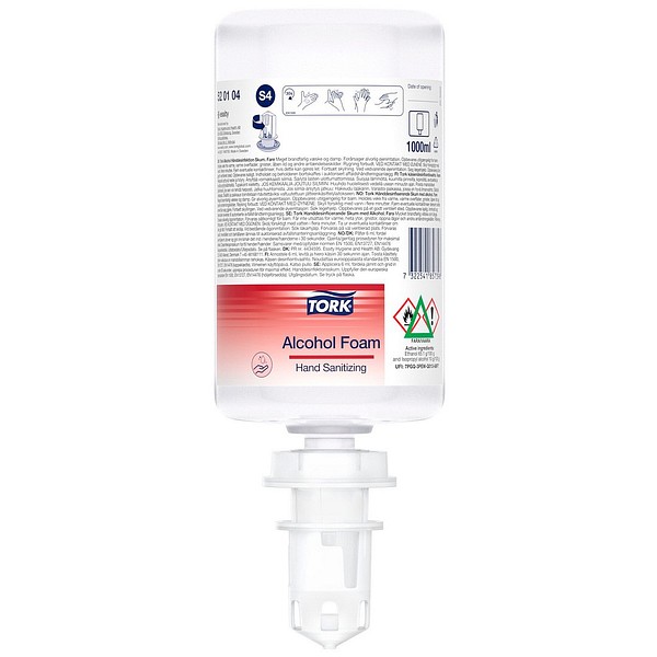 Tork hand sanitizer foam  