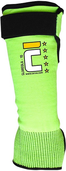 Armskydd Cerva Glareola 36 cm skärskydd C Kardborrefäst. tummehål