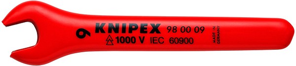 Open-end wrench 9mm Knipex 98 00 09