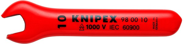 Open-end wrench 10mm Knipex 98 00 10
