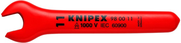 Open-end wrench 11mm Knipex 98 00 11