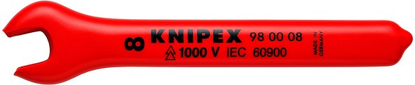 Open-end wrench 8mm Knipex 98 00 08