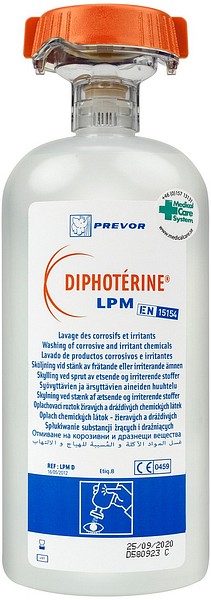 Diphoterine 500ml Steriili, silmäkuppi, kertakäyttö