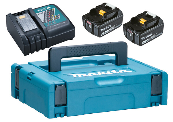 Powerpack DC18RC + 2x18V 4,0Ah Makita 197494-9 DC18RC+2x18V 4,0Ah