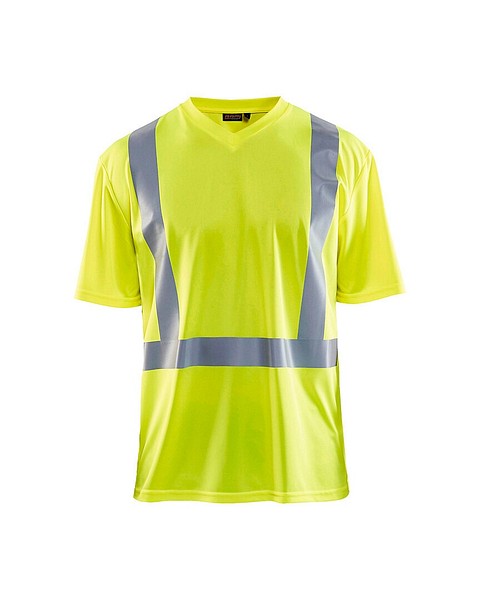 T-paita BLÅKLÄDER HiVis UV 3382 2XL 338210113300 XXL Huomio keltainen