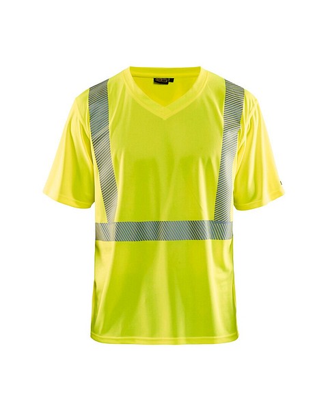 T-paita BLÅKLÄDER Hi-Vis UV 3386 S 338610133300 S HVis kelt