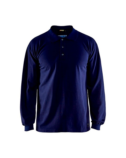 Pitkäh.pikee  palo 3374 4XL 337417268900 4XL Mariininsininen
