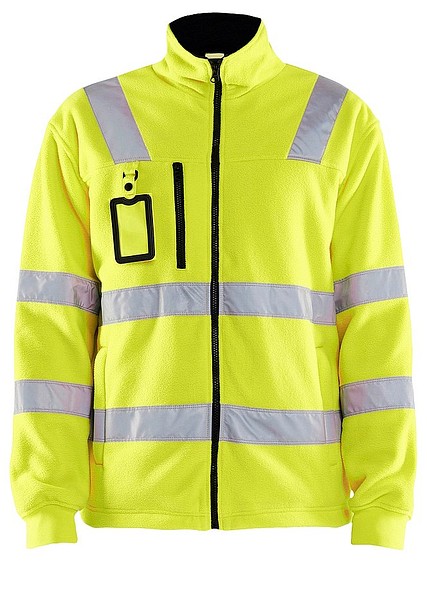 Fleece BLÅKLÄDER HVis 4853 4XL 485325603300 4XL Huomio keltainen
