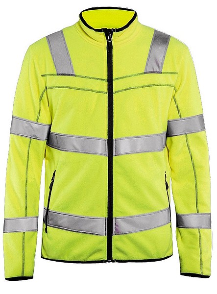 Microfleece BLÅKLÄDER HVis 4941 S 494110103300 S Huomio keltainen