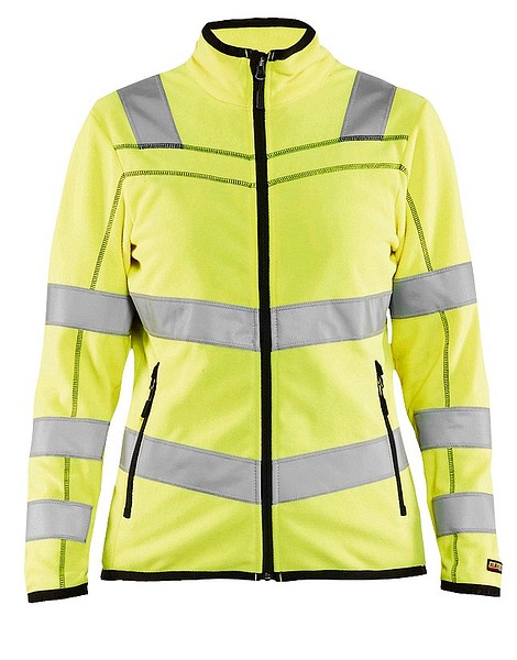 N Microfleece BLÅKLÄDER HVis 4966 S 496610103300 S Huomio keltainen