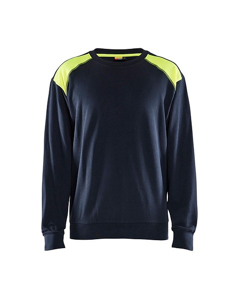 College BLÅKLÄDER 3580 4XL 358011588633 4XL DK Navy/ Hv Yellow