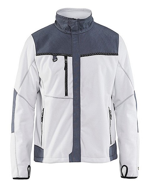 Fleece BLÅKLÄDER tuulenp. 4955 L 495525241094 L Valkoinen/Harmaa