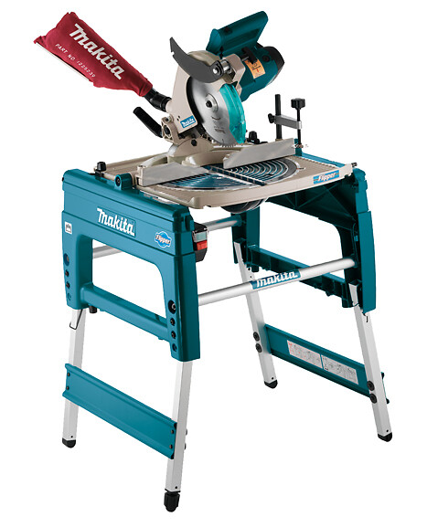 Image of Makita LF1000 table saw on Lowe's website