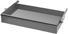 Sliding drawer grey h175xd450mm