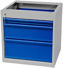 Tool cabinet 3 drawers 534x500x540