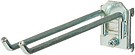 Hook double 1bs.plate 200x15