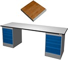 Workbench S 500 K8  oak 2500x800