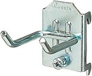 Hook double 1bs.plate 55x25mm