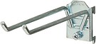 Hook double 1bs.plate 150x25mm