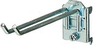 Hook double 1bs.plate 150x10