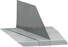 Shelf divider - grey