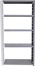 Shelf closed 600 dark grey add-on
