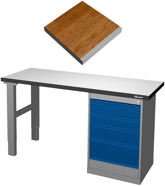 Workbench S 500 K4  oak 1600x600 Gigant 96066220