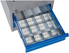 Drawer interiors for workbench