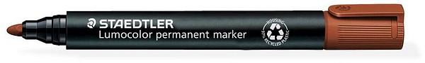 Staedtler Lumocolor 352 huopakynä Ruskea, pyöreäkärkinen, 2mm