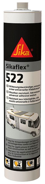 Sikaflex-522 Caravan C68 300ml 788888 ljusgrå 12 st/låda